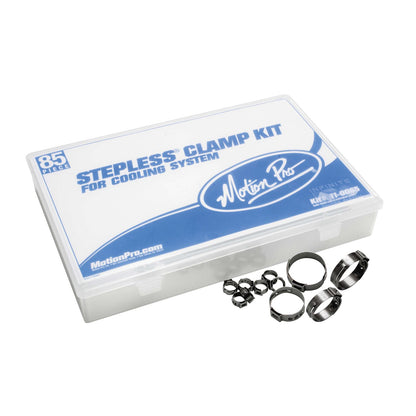 Motion Pro Cooling System Stepless Clamp Kit with Box - 85-Piece 11-0065_206131