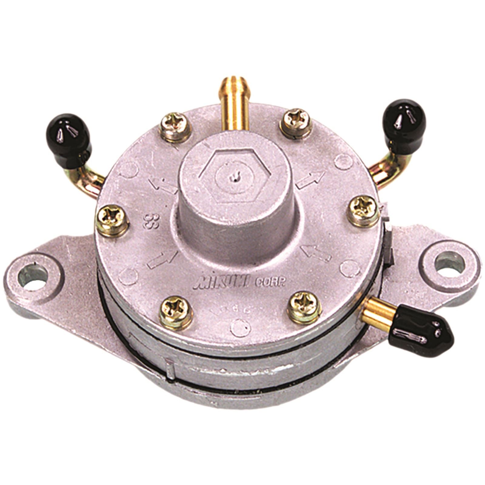 Mikuni Fuel Pump Dual Round - Flush Mount [MPN: DF52-73]_206217