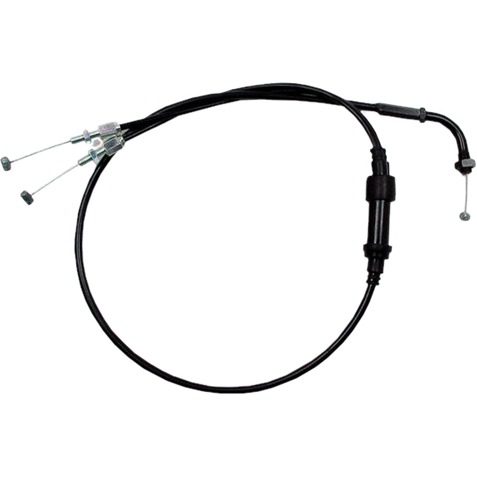 Motion Pro Vinyl Throttle Cable - Black - Fits Honda CB350 02-0000_206238