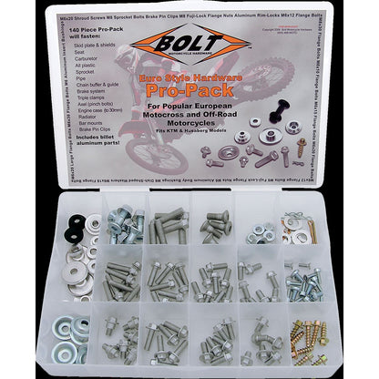 Bolt MC Hardware Euro Style Pro-Pack 2004-EUPP_754738