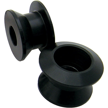Bolt MC Hardware Swingarm Spools - Black 2009-SSS.BK_206292