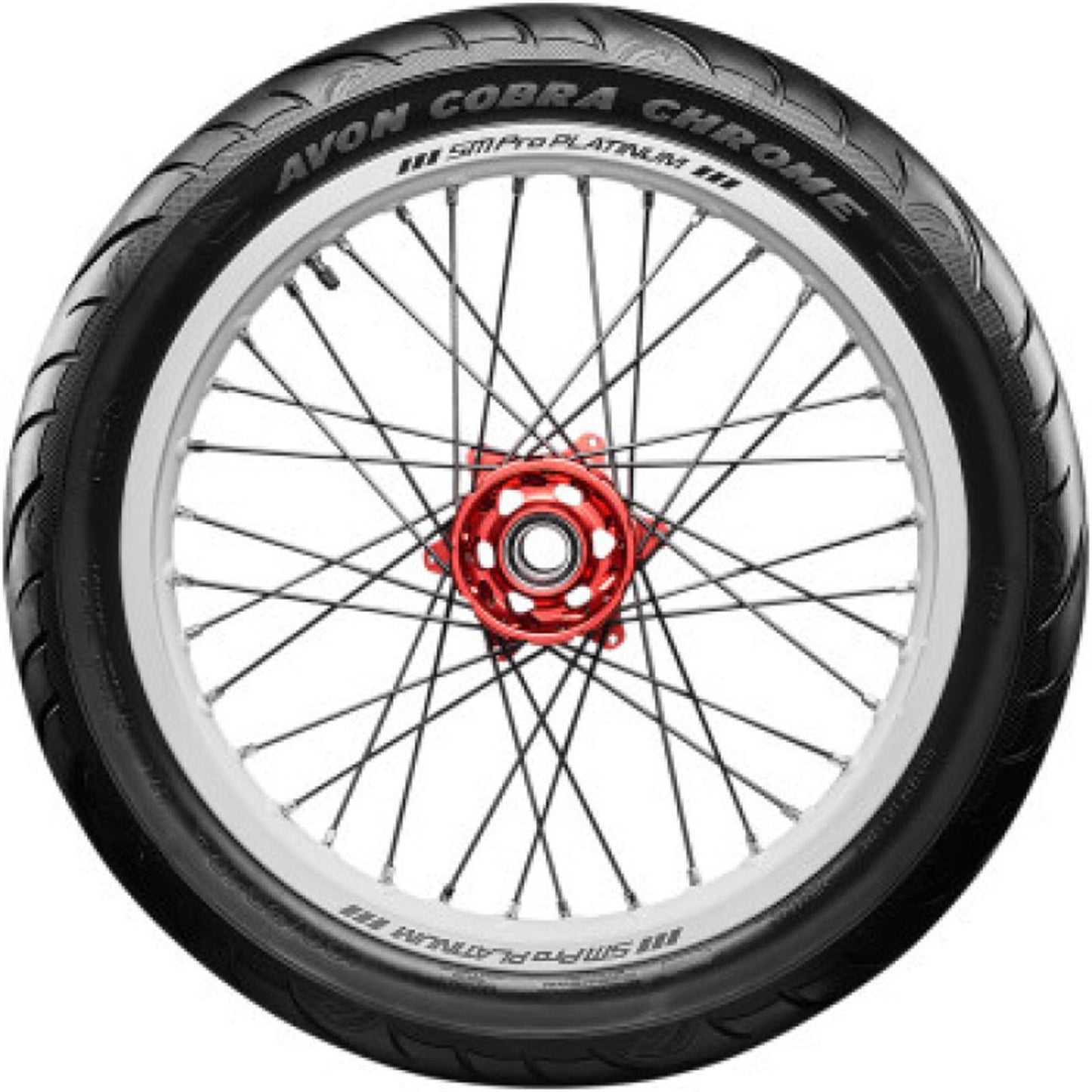 Avon Tyres Cobra Chrome AV91 Front Tire - 130/70R18 - 63V - 1DK 640580_1625915
