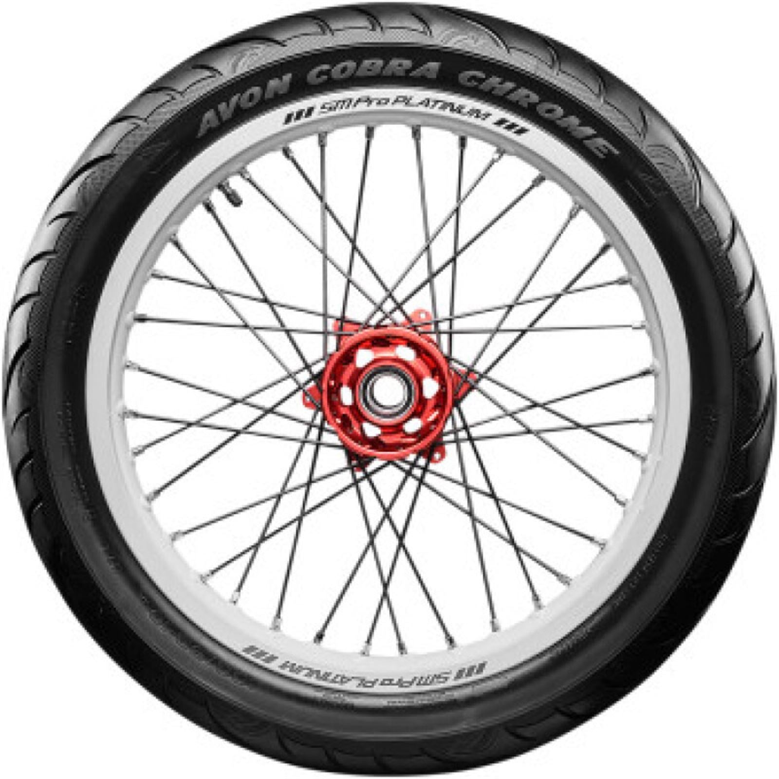 Avon Tyres Cobra Chrome AV91 Front Tire - 130/70R18 - 63V - 1DK 640580_1625915