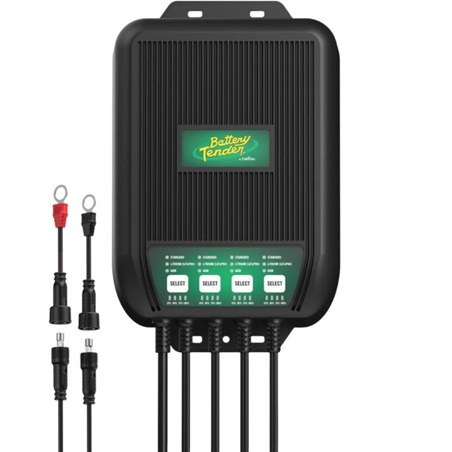 Battery Tender 40A 12V Wave Charge Pro 4 Bank Battery Charger Marine [MPN: 022-1009-DL-WH]_1626014