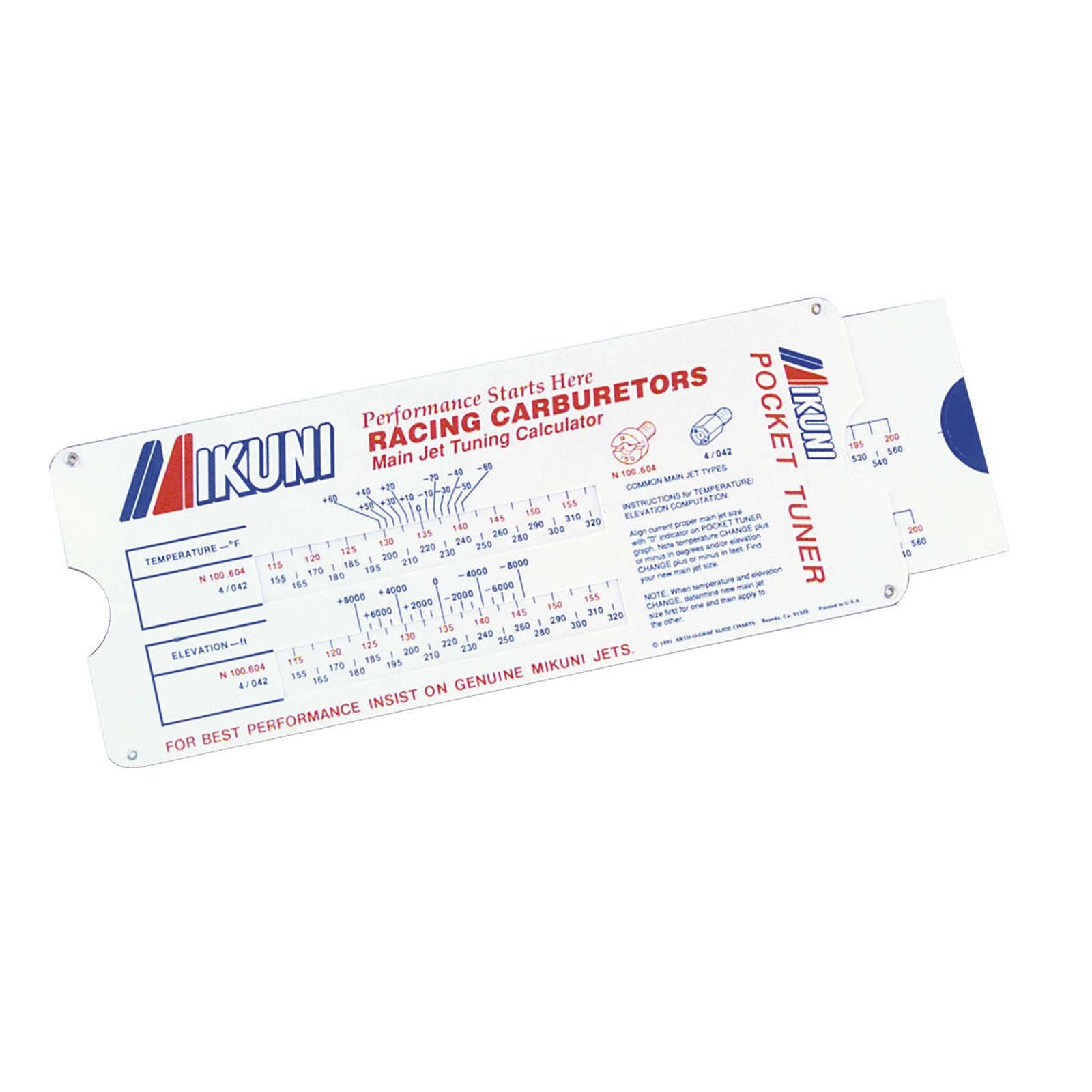 Mikuni Carburetor Pocket Tuner [MPN: MK-550-TNR]_206384