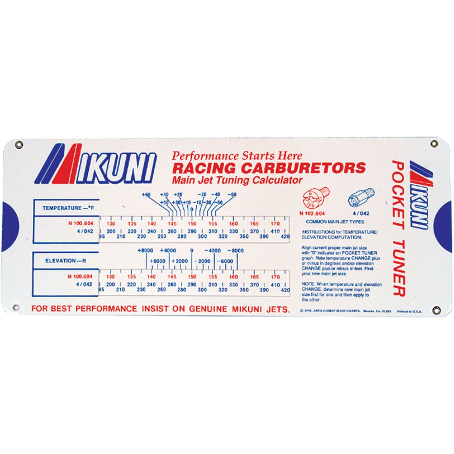 Mikuni Carburetor Pocket Tuner [MPN: MK-550-TNR]_206385