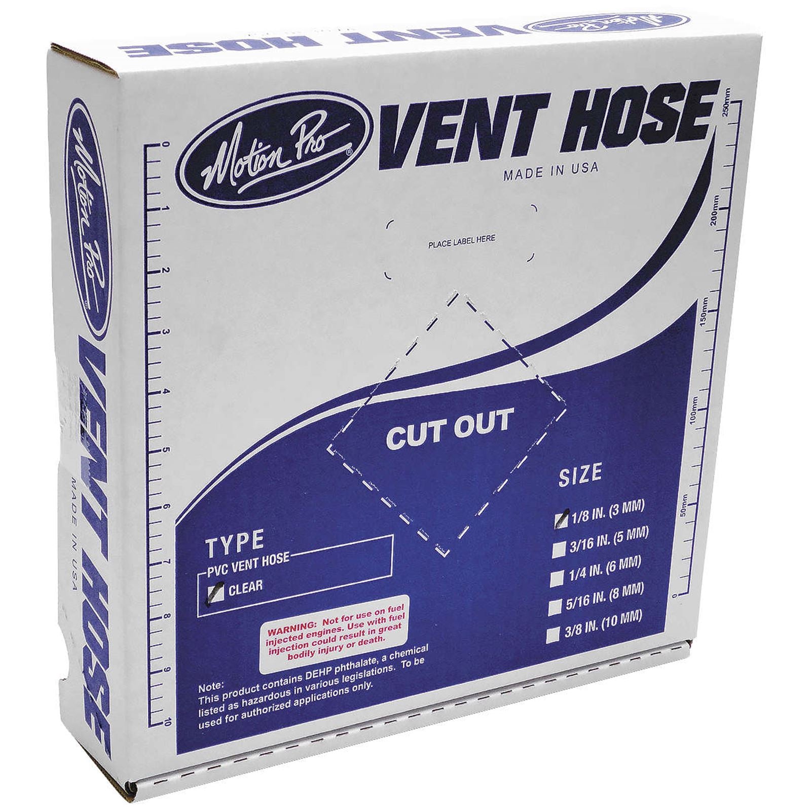 Motion Pro Clear Vinyl Fuel Line 1/8" [MPN: 12-0000]_206464