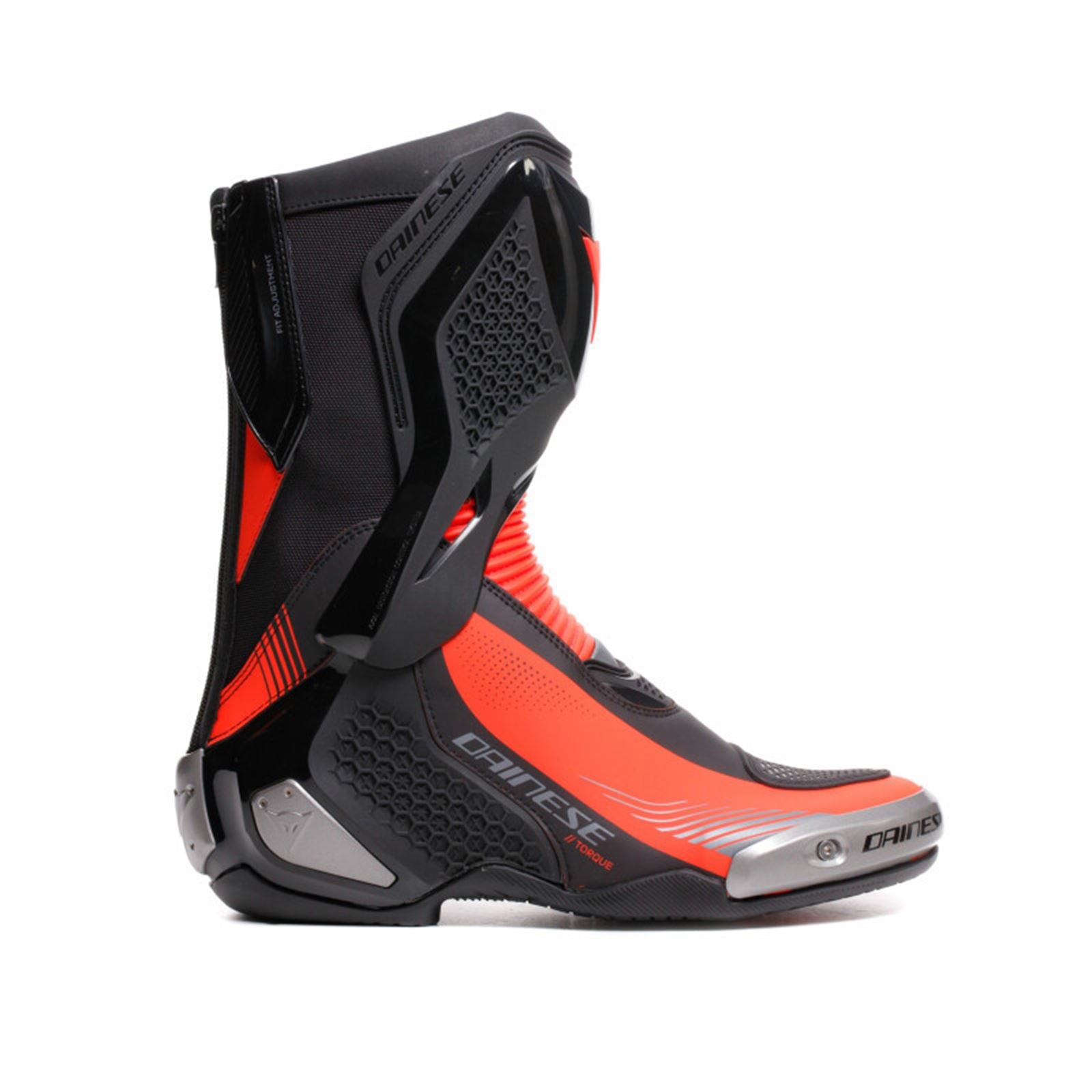 Dainese Men's Torque 4 Boots - Black/Red Fluor_1629566