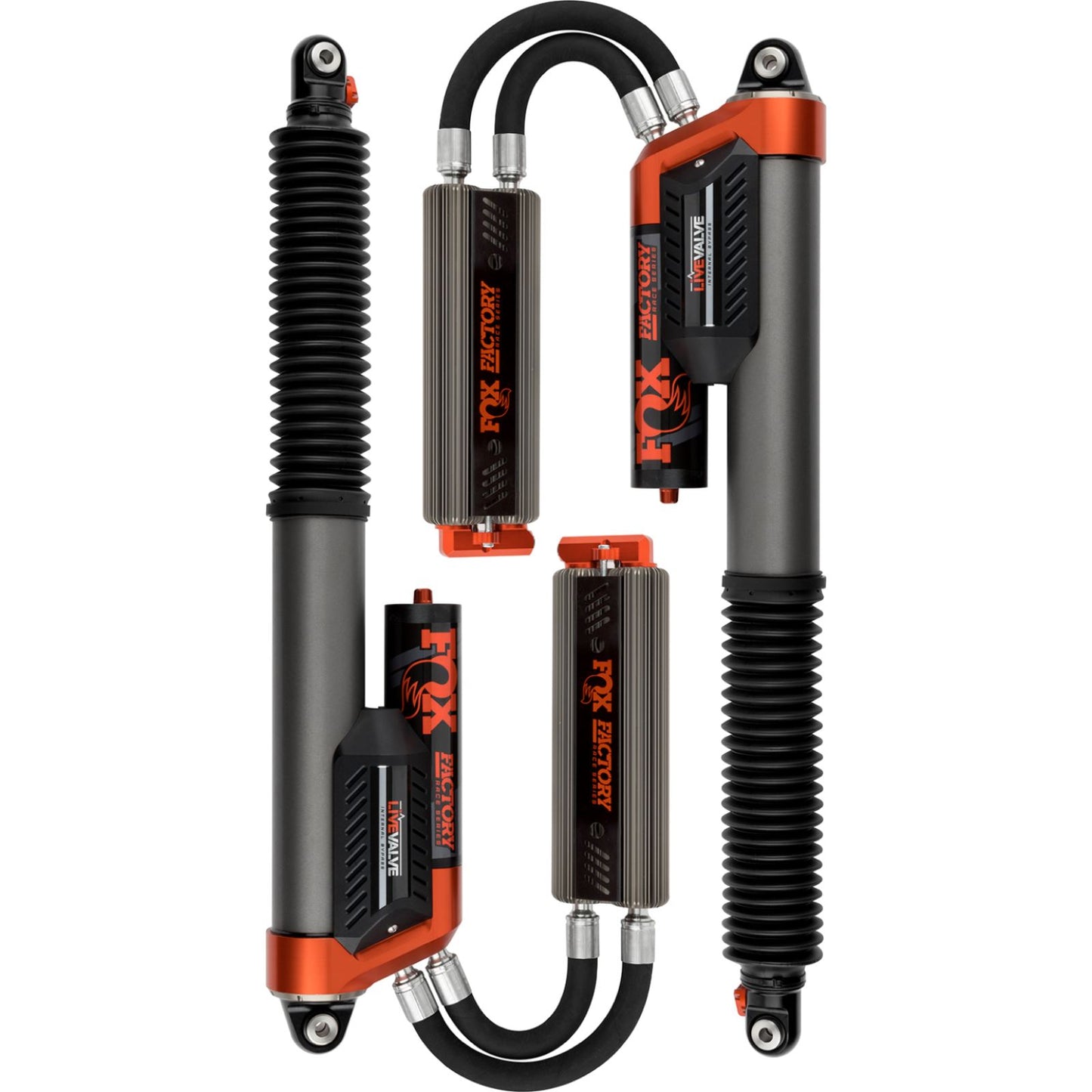 Fox Factory 3.0 Factory Race Series Live Valve Internal Bypass Piggyback Shocks 883-09-153_1633347