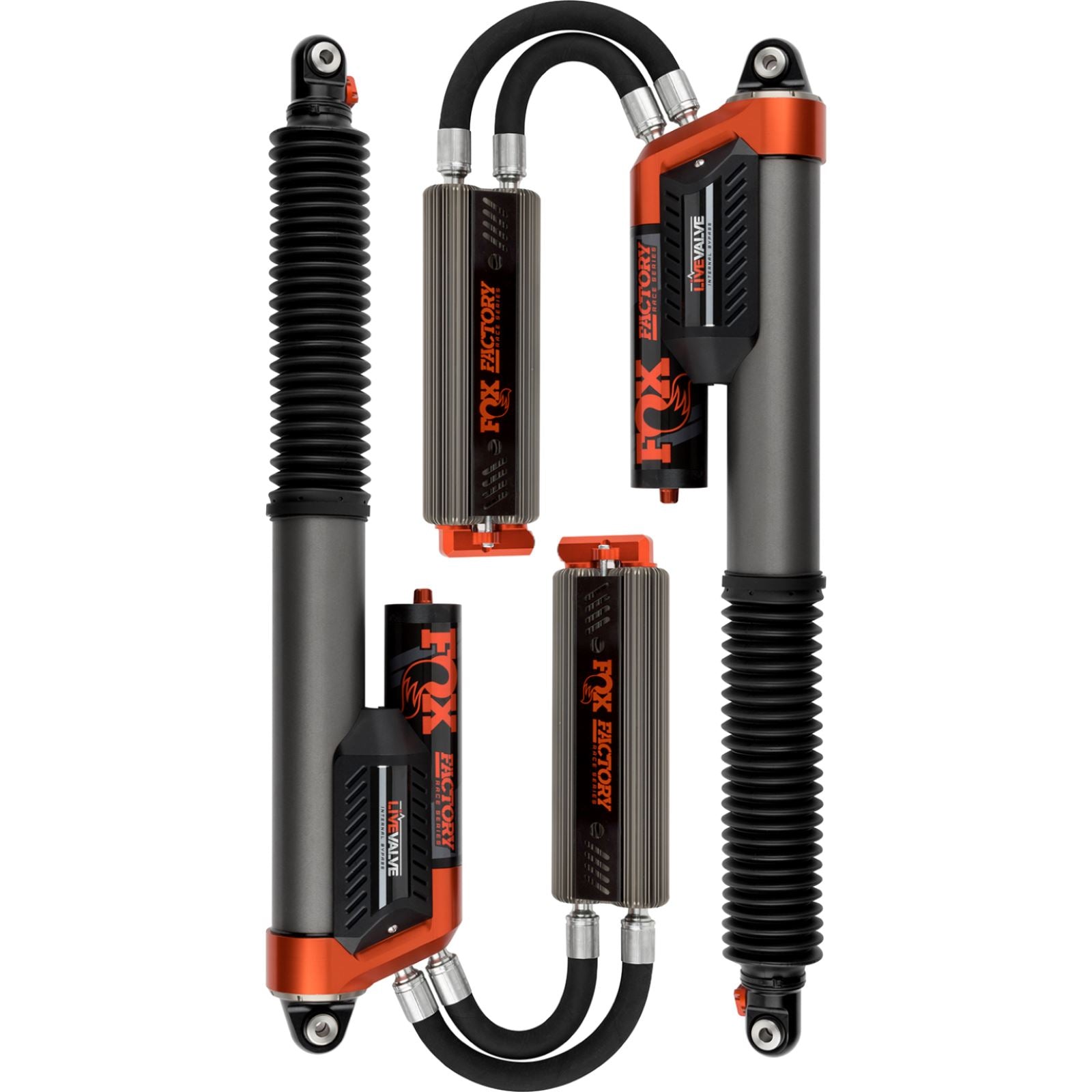 Fox Factory 3.0 Factory Race Series Live Valve Internal Bypass Piggyback Shocks 883-09-153_1633347