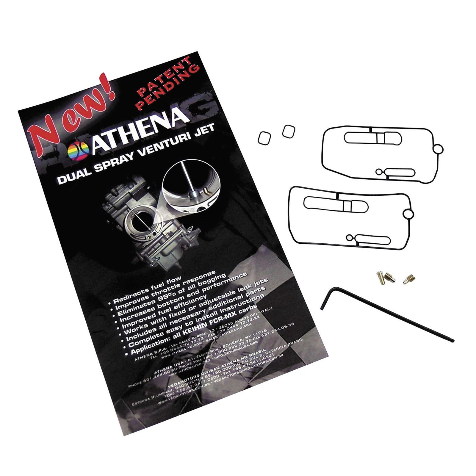 Athena Dual Spray Venturi Jet Kit Keihin FCR All P400000180002_206582