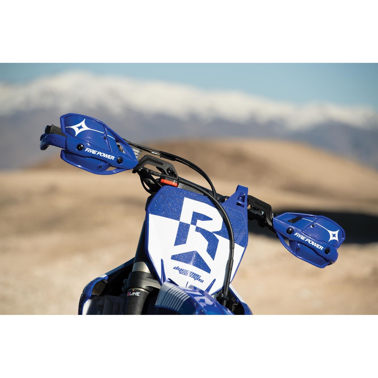 Fire Power 1-1/8" Closed Handguard - Blue [MPN: 18-61283]_1647576