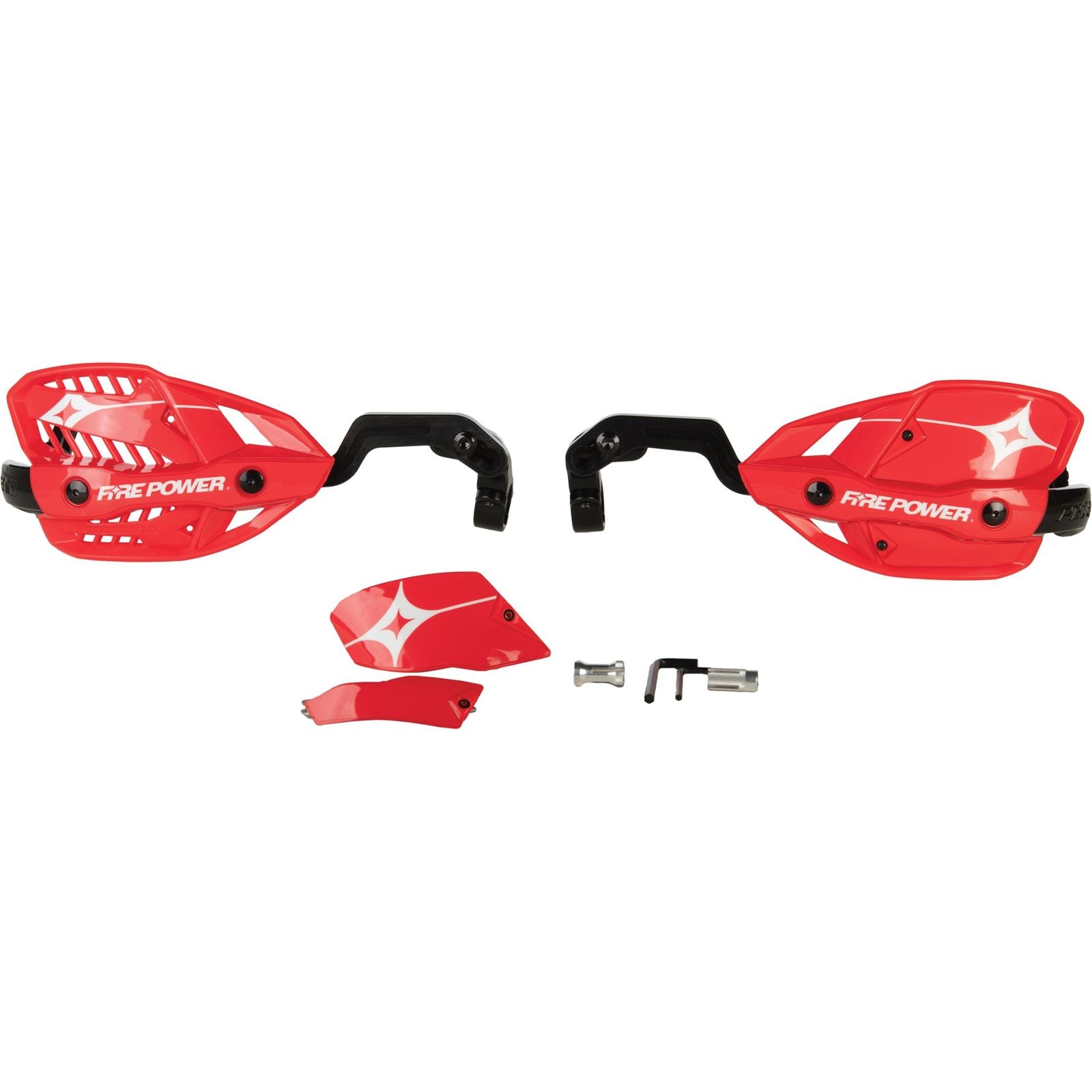 Fire Power 1-1/8" Closed Handguard - Red [MPN: 18-61286]_1647579