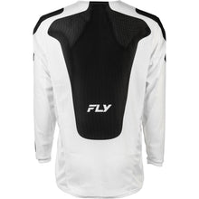Fly Racing Kinetic Mesh Youth Jersey - White/Black - Small [MPN: 379-310S]_1647972