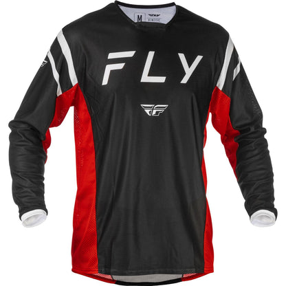 Kinetic Mesh Center Jersey - Black/White/Red - Medium_1647949