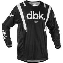 Fly Racing Kinetic Mesh DBK Jersey - Black/White_1648015
