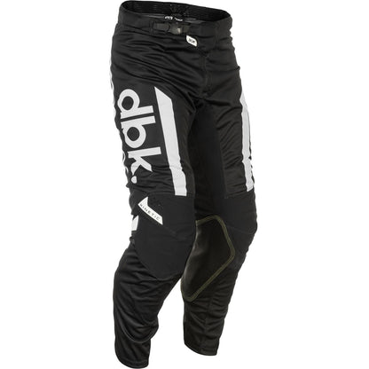 Fly Racing Kinetic Mesh DBK Pants - Black/White_1648079