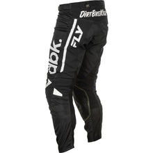 Fly Racing Kinetic Mesh DBK Pants - Black/White_1648080