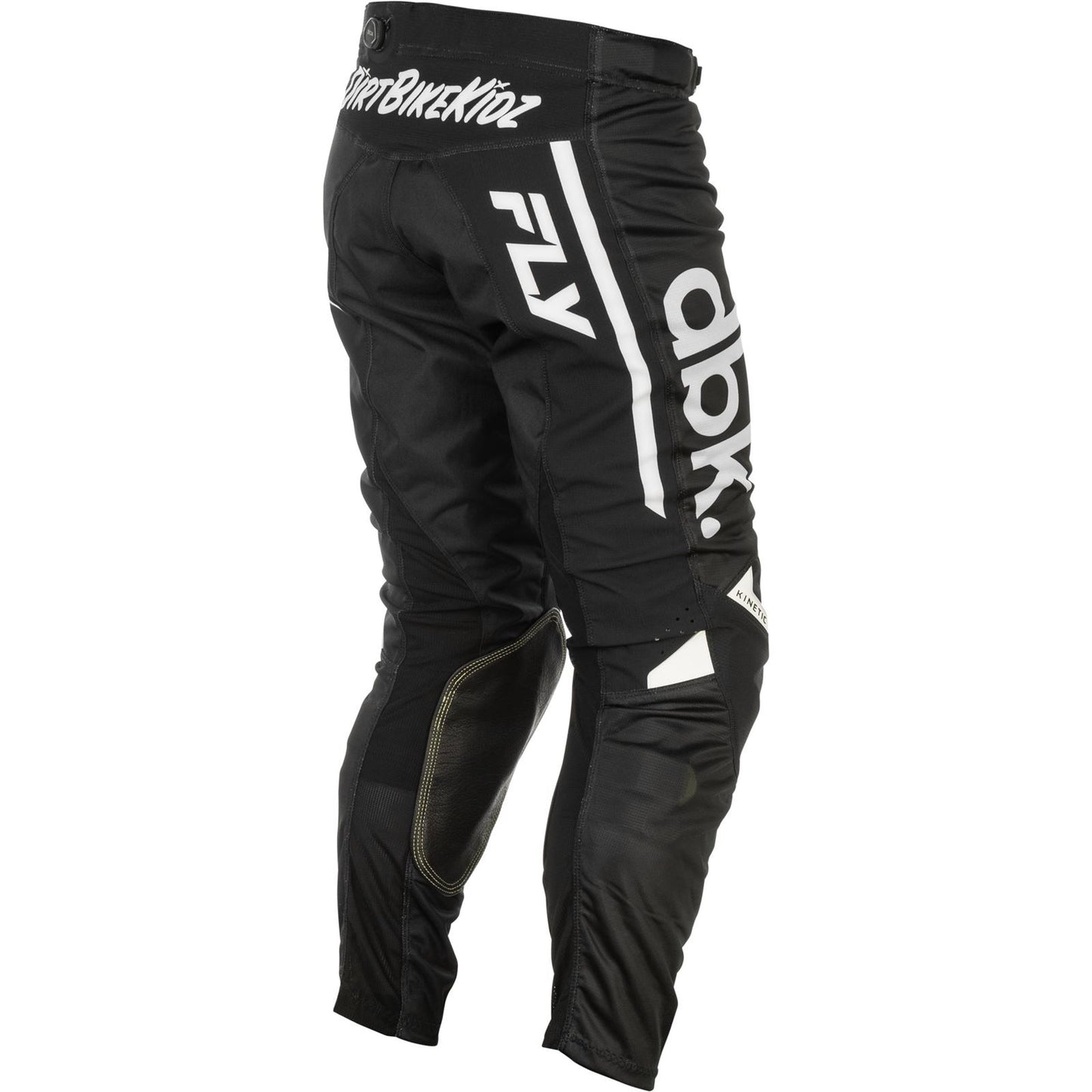 Fly Racing Kinetic Mesh DBK Pants - Black/White_1648081