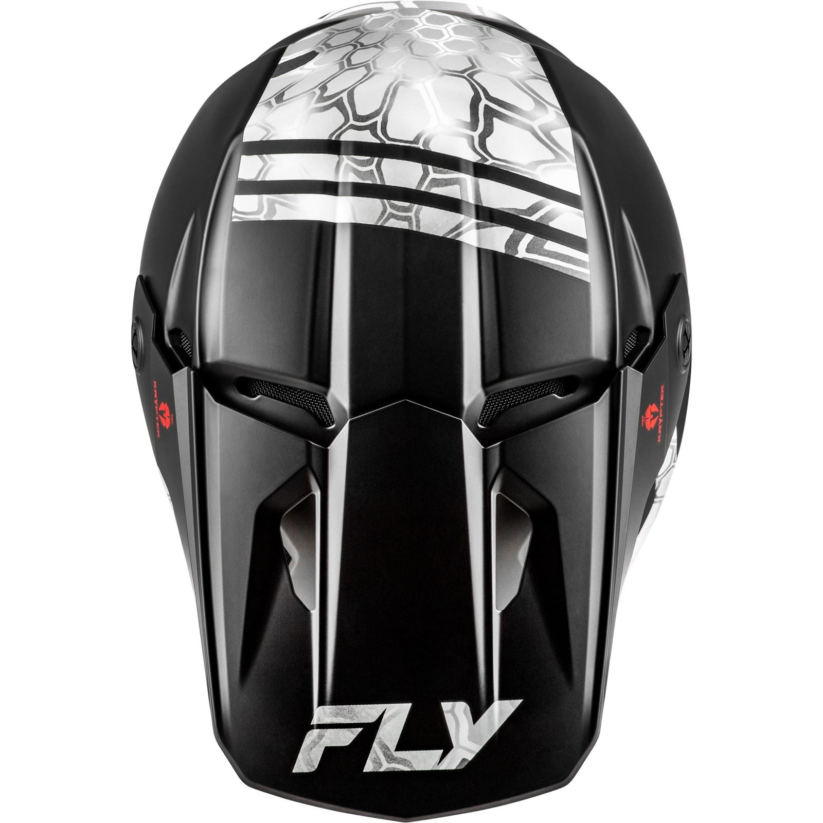 Fly Racing Kinetic Verdict Kryptek Helmet - Black/Grey_1703137