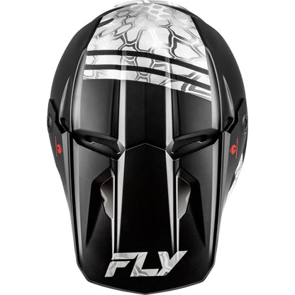 Fly Racing Kinetic Verdict Kryptek Helmet - Black/Grey_1703137