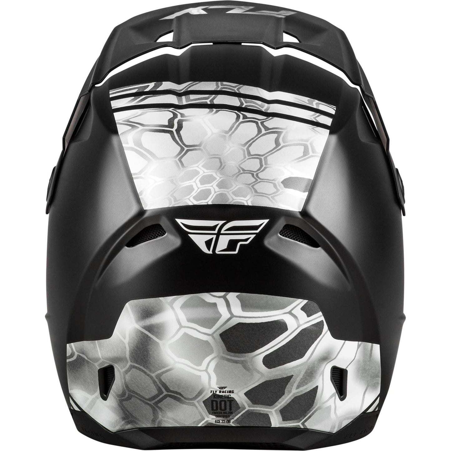 Fly Racing Kinetic Verdict Kryptek Helmet - Black/Grey_1703269