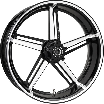 Arlen Ness Wheel - Factory 24 - Front/Rear - Black/Contrast Cut - 18x5.5 [MPN: 71-420]_1644689