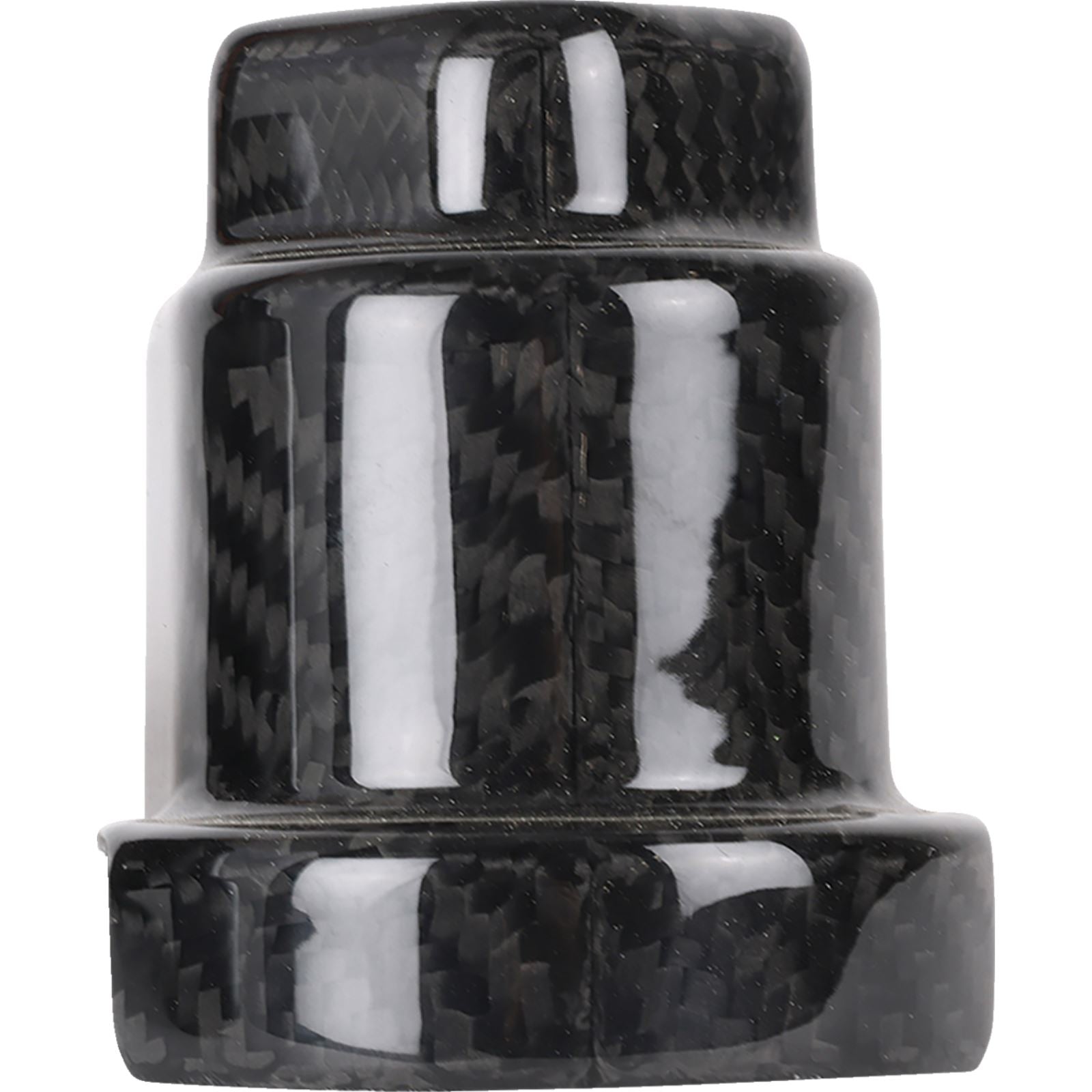 Thrashin Supply Company Cover Steering Lock - Gloss Weave Carbon Fiber [MPN: TSC-3033-0]_1644793