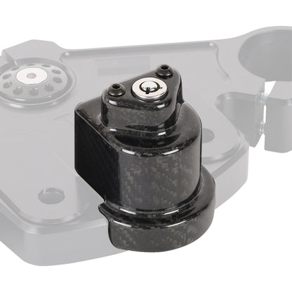 Thrashin Supply Company Cover Steering Lock - Gloss Weave Carbon Fiber [MPN: TSC-3033-0]_1644794