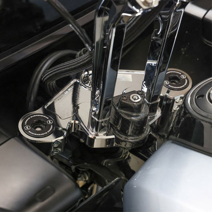 Thrashin Supply Company Cover Steering Lock - Gloss Weave Carbon Fiber [MPN: TSC-3033-0]_1644797