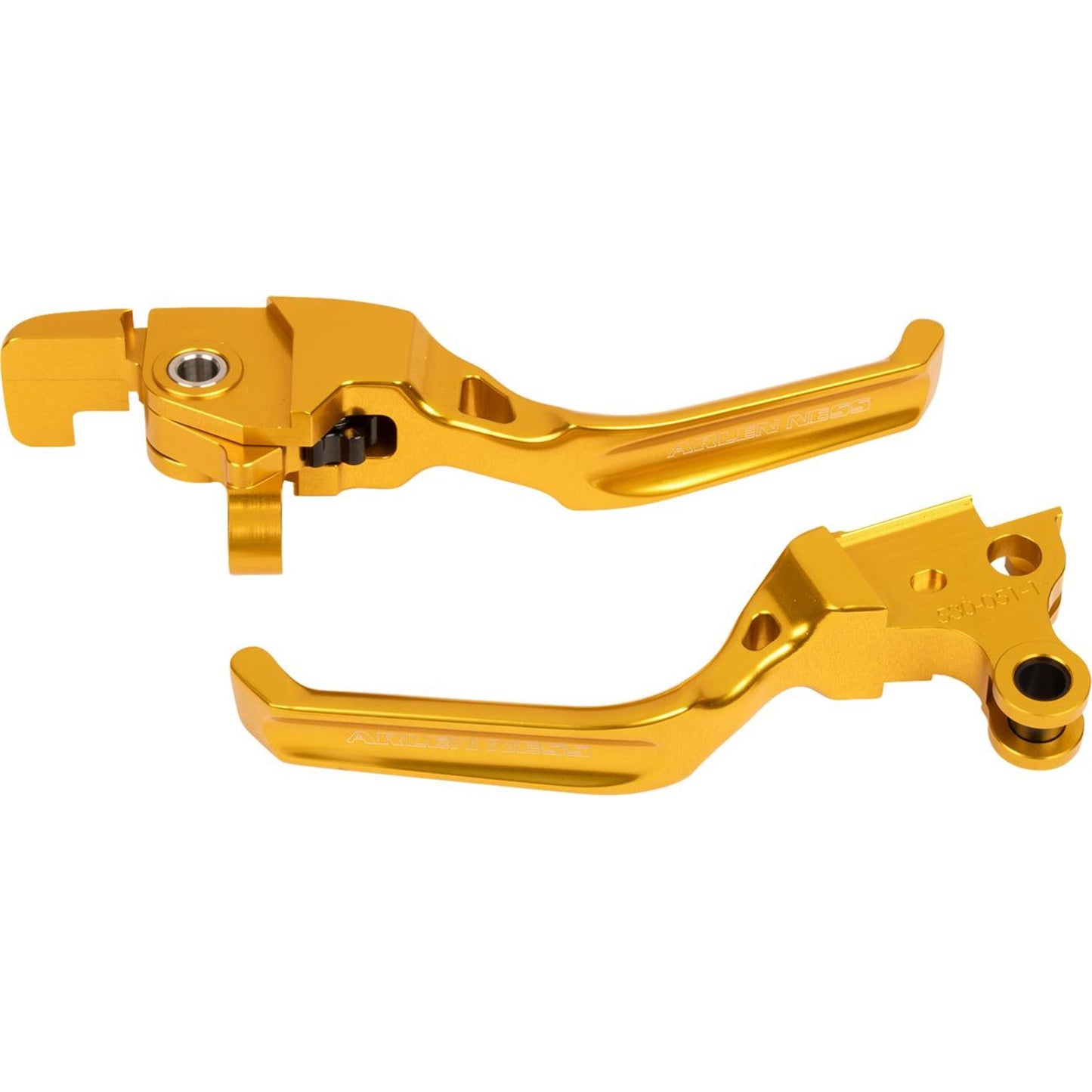 Arlen Ness Method Lever Set - Gold [MPN: 530-040]_1917621