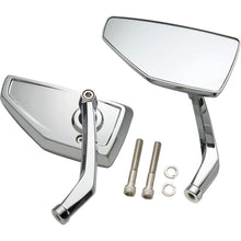 Ciro Chicane Side View Mirrors - Chrome - Left/Right - Pair [MPN: 55000]_1644824