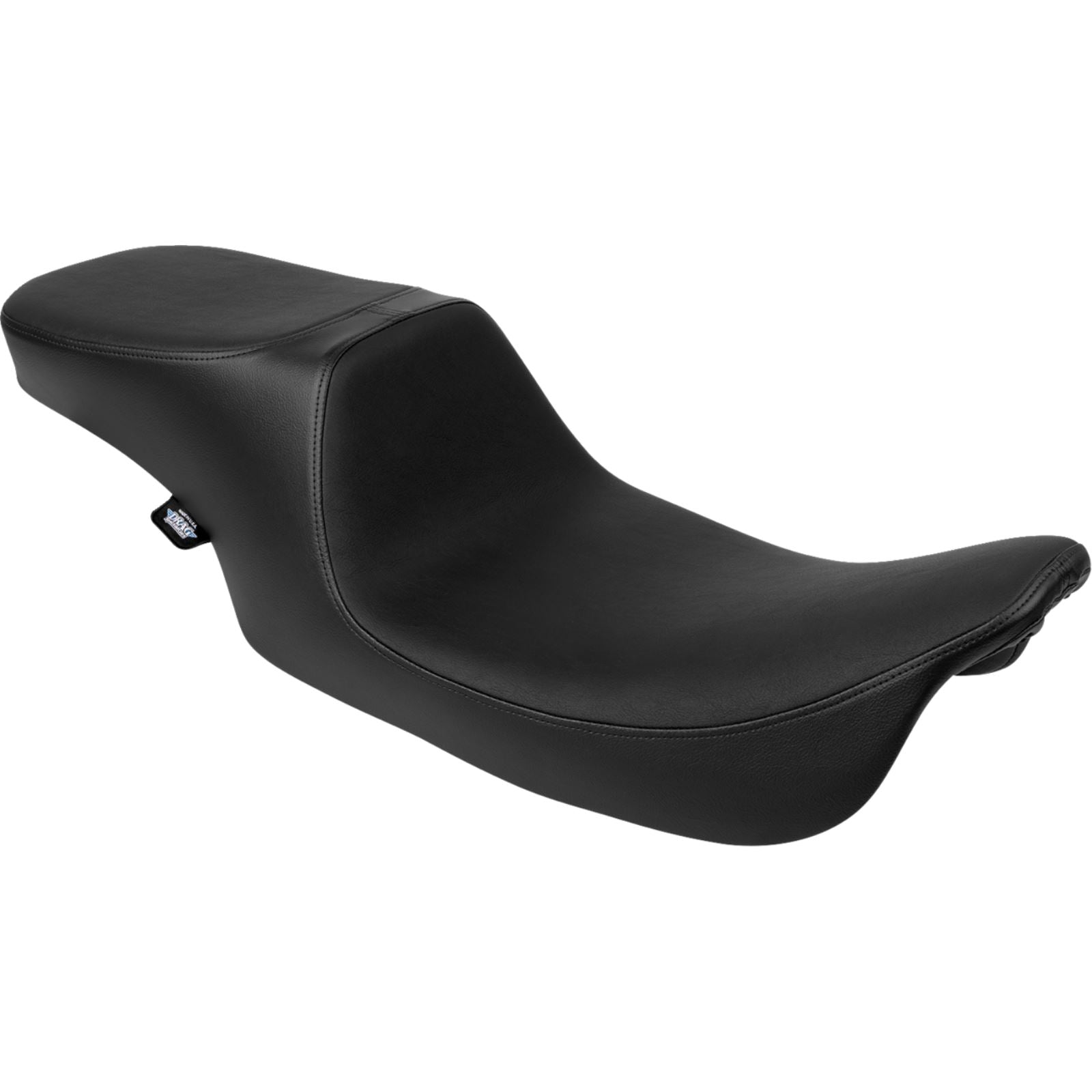 Drag Specialties Predator 2-Up Seat - Vinyl - Smooth - w/o Backrest - FL '97-'07 [MPN: 0801-1995]_1644885