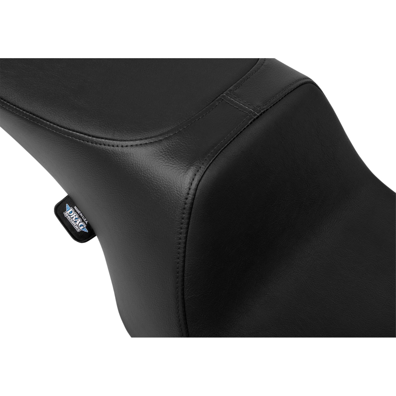 Drag Specialties Predator 2-Up Seat - Vinyl - Smooth - w/o Backrest - FL '97-'07 0801-1995_1644886