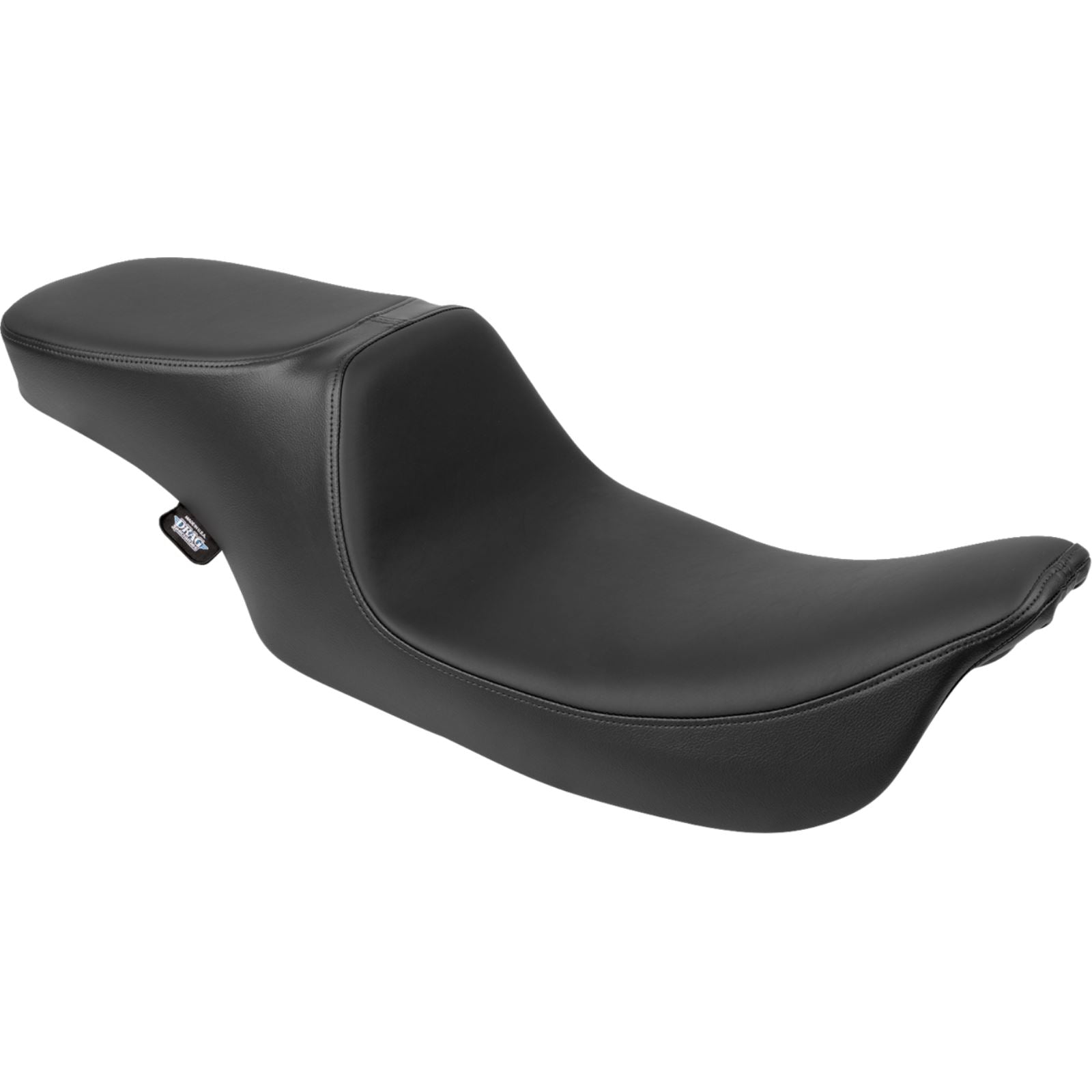 Drag Specialties Predator 2-Up Seat - Solar Leather Smooth - w/o Backrest - FL '97-'07 0801-1999_1644893