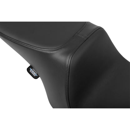 Drag Specialties Predator 2-Up Seat - Solar Leather Smooth - w/o Backrest - FL '97-'07 [MPN: 0801-1999]_1644894