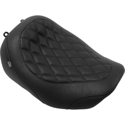 Mustang Motorcycle Products Wide Tripper™ Seat - Solo - Black Stitching - FLT/FLH '23-'25 88503_1703246