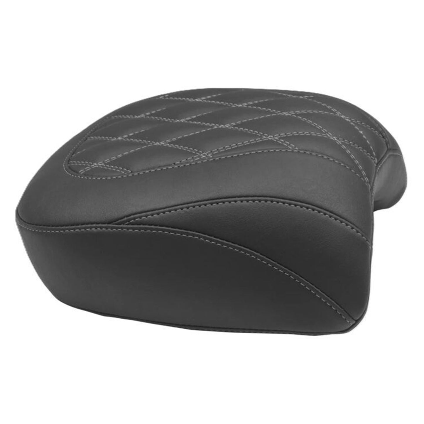 Mustang Motorcycle Products Wide Tripper™ Seat - Passenger - Gun Metal Stitching - FLT/FLH '23-'25 88511GM_1715730