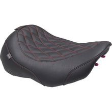 Mustang Motorcycle Products Wide Tripper™ Seat Solo Dark Brown/Dark Cherry Stitching FLT/FLH '23-'25 89503DC_1644904