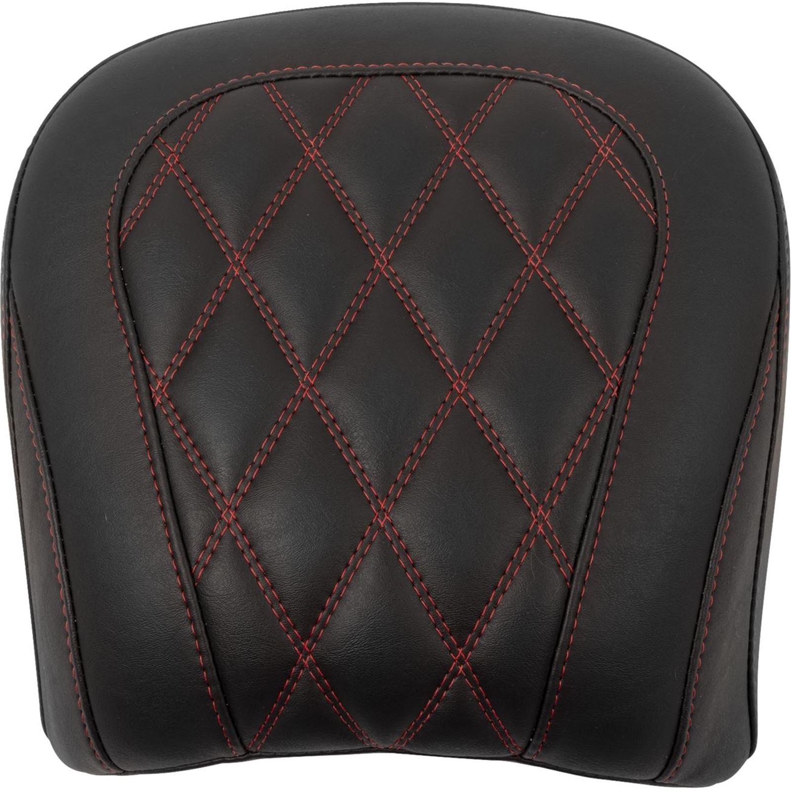 Mustang Motorcycle Products Wide Tripper™ Seat - Passenger - Dark Cherry Stitching - FLT/FLH '23-'25 88511DC_1703250