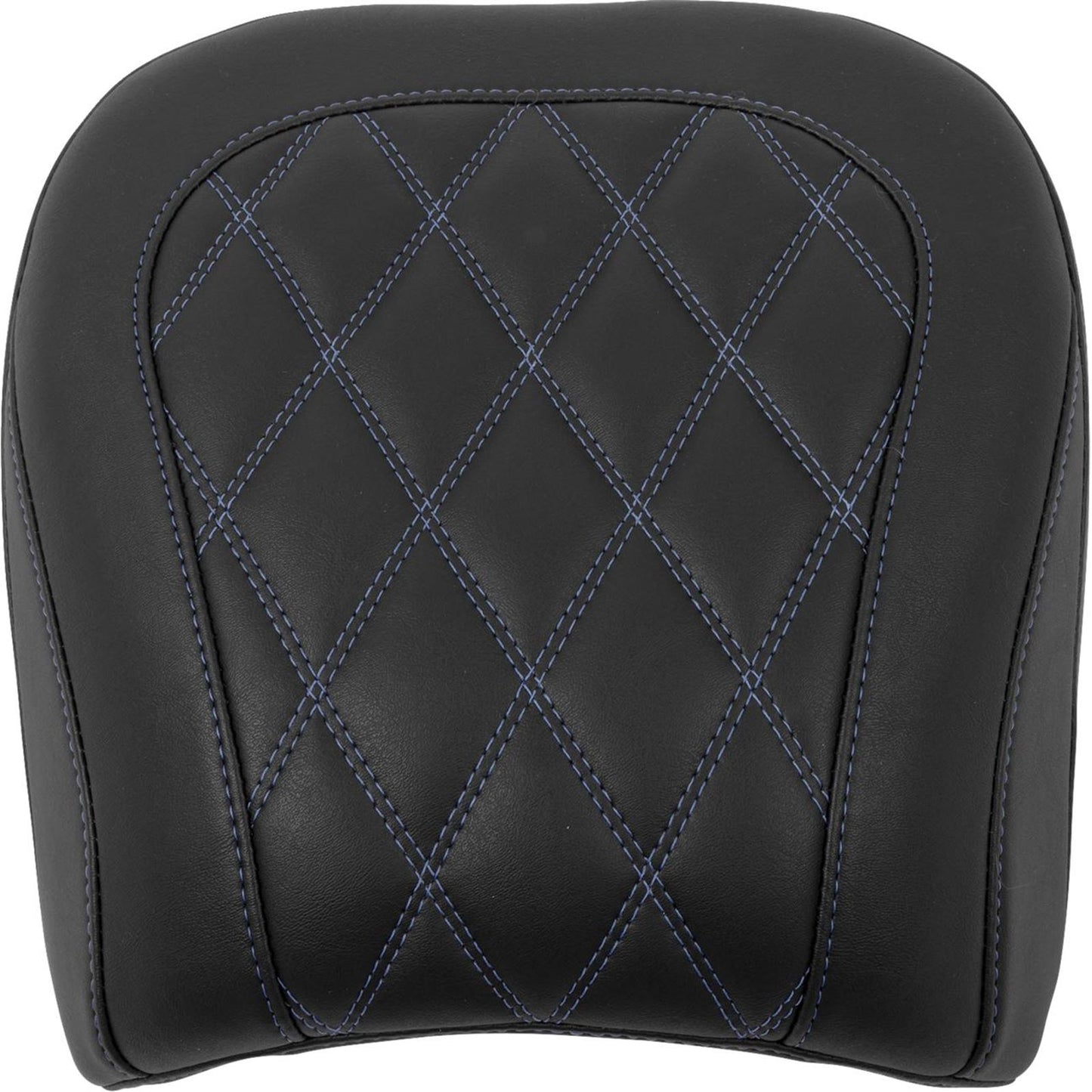 Mustang Motorcycle Products Wide Tripper™ Seat - Passenger - Sky Blue Stitching - FLT/FLH '23-'25 88511SB_1703241