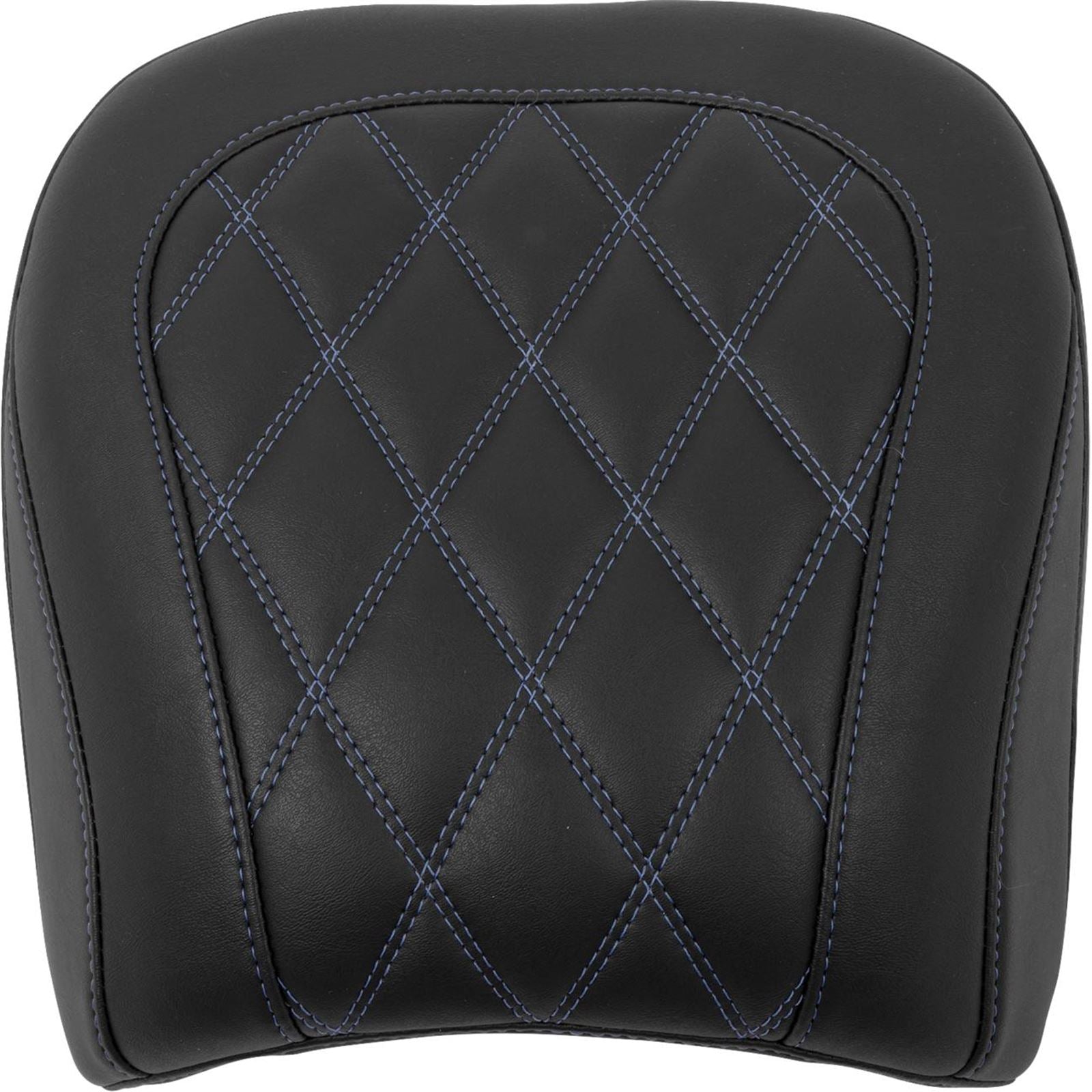Mustang Motorcycle Products Wide Tripper™ Seat - Passenger - Sky Blue Stitching - FLT/FLH '23-'25 88511SB_1703241