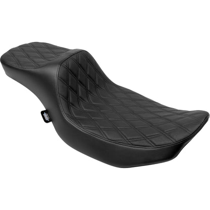 Drag Specialties Extended Reach Predator III Seat - Black Stitching - FLH/FLT '23-'24 0801-2034_1644873