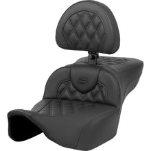Saddlemen Heated RoadSofa™ Seat Extended Reach w/ Backrest - FLT/FLH ’23-‘24 823-07-184C0_1644908