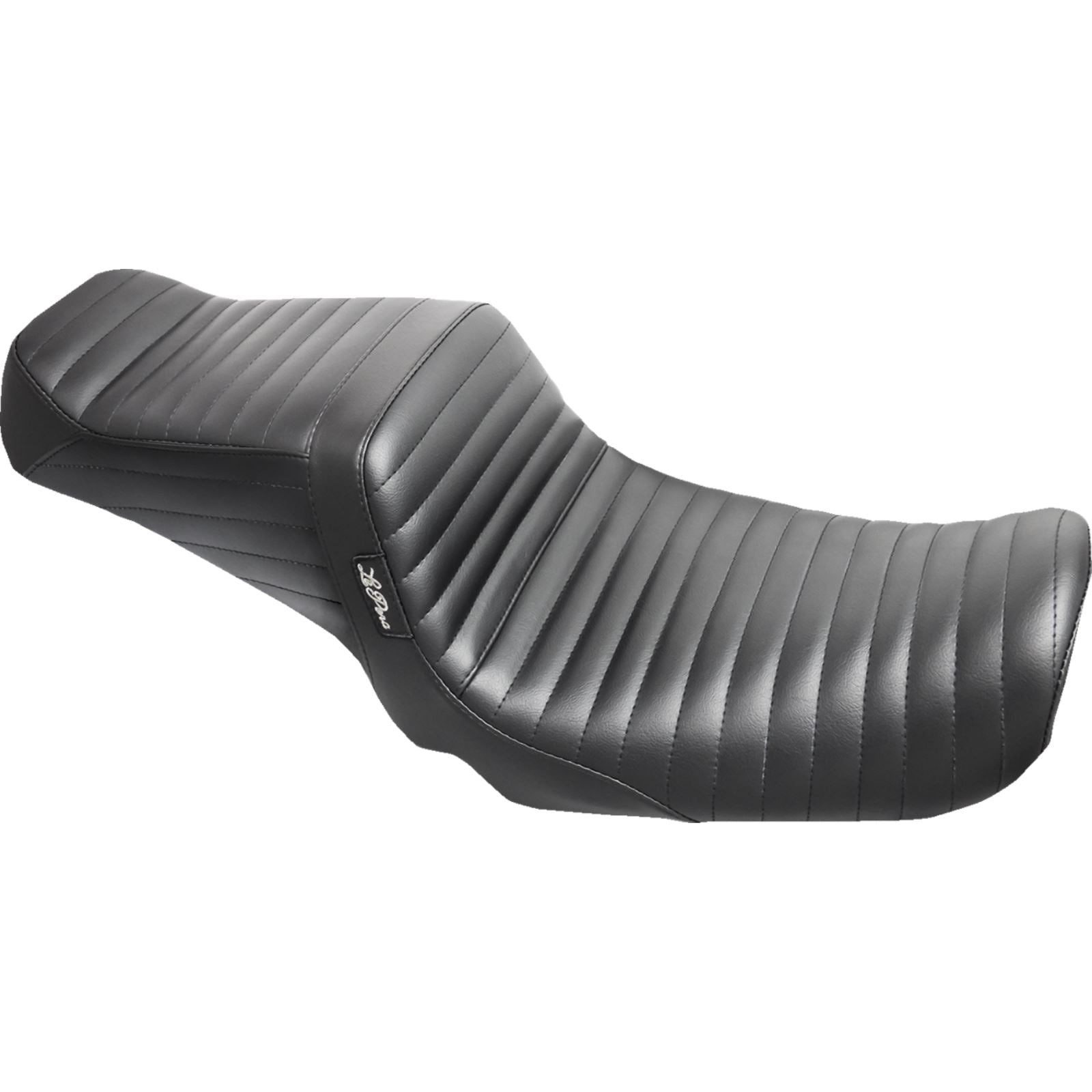 Le Pera Tailwhip Seat - Pleated - Black - FXD '04-'05 LF-581PT_1644945