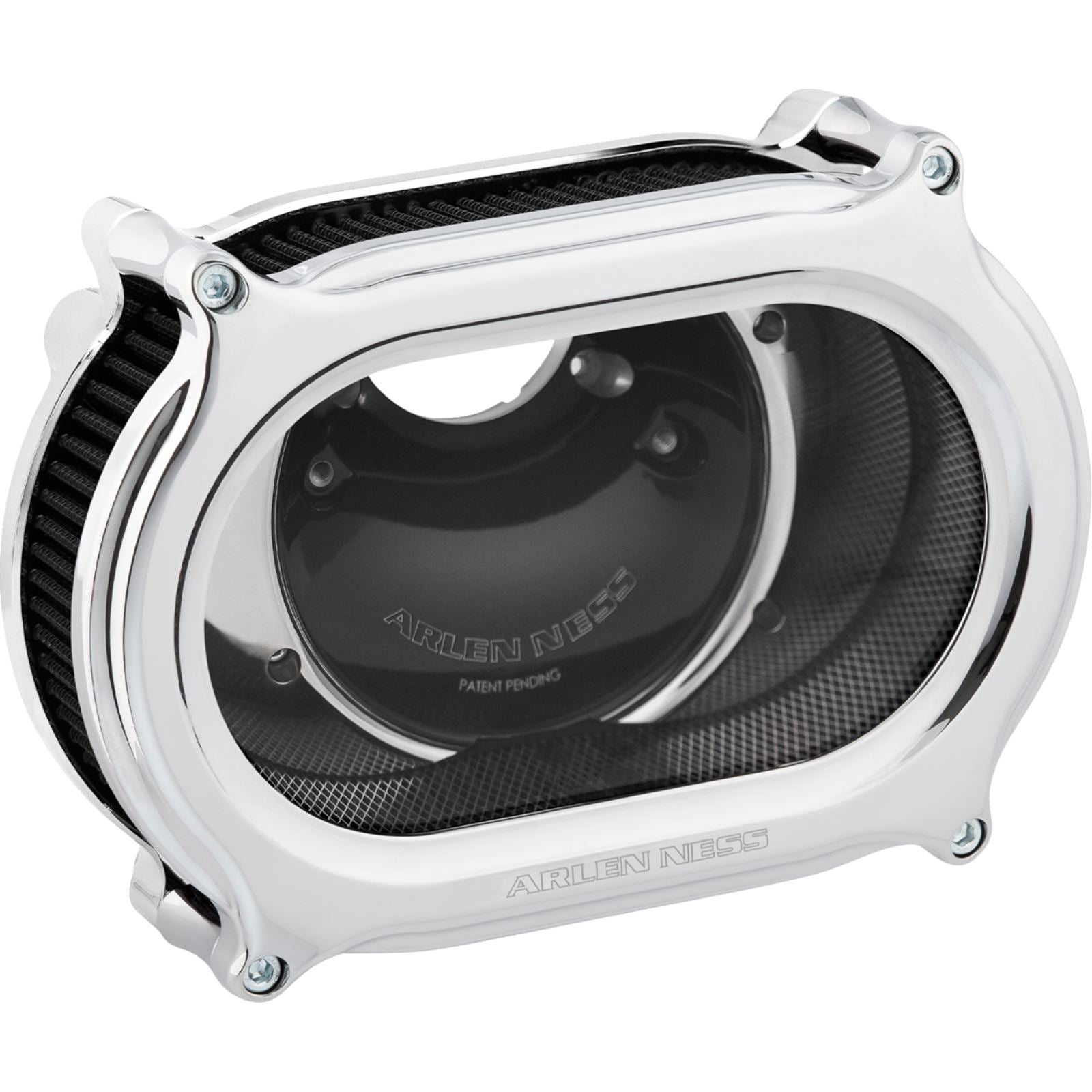 Arlen Ness Stage 2 Method™ Air Cleaner Kit - Chrome [MPN: 600-213]_1644987