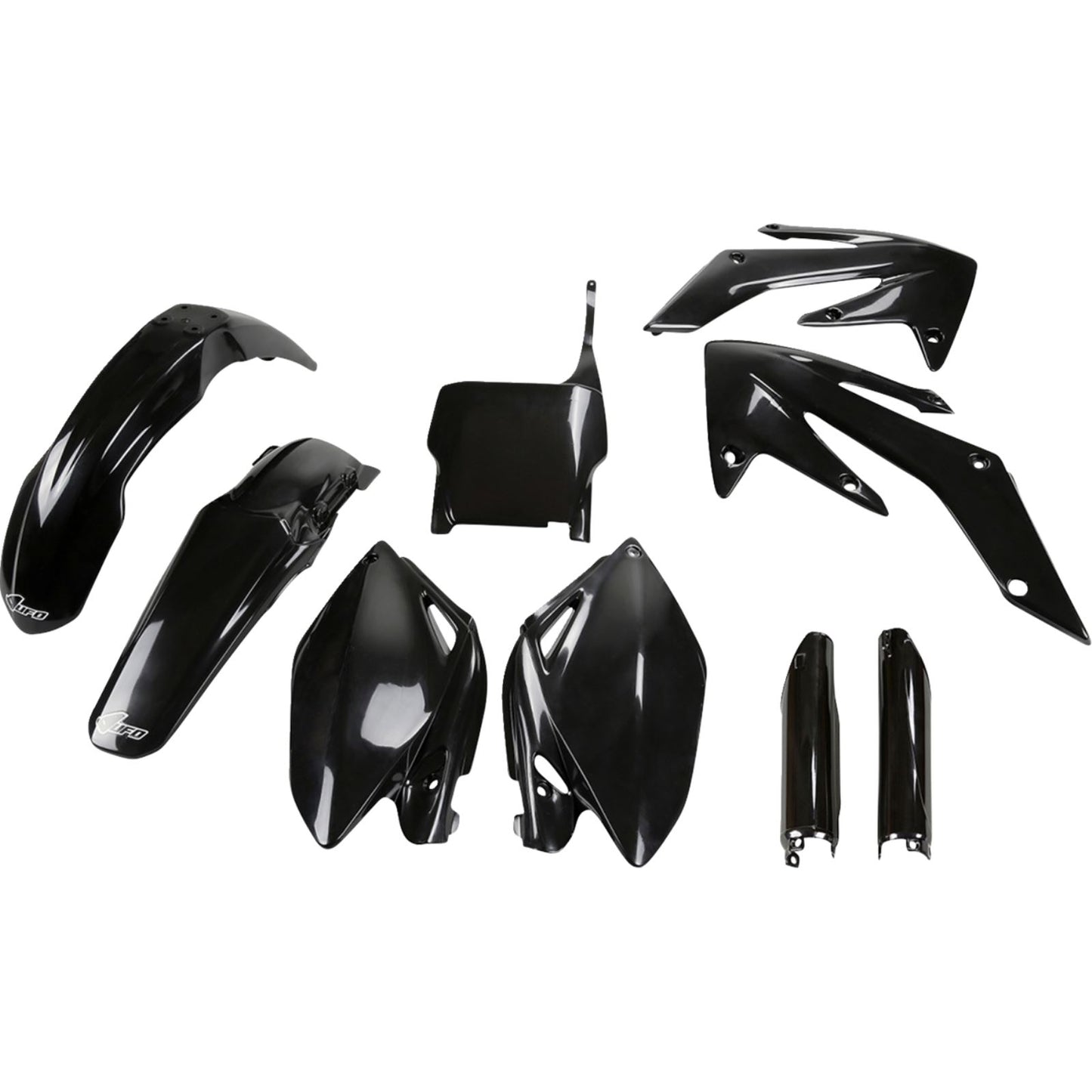 UFO Plastics Body Kit - Black for Honda CRF250R [MPN: HOKIT105F@001]_1645040