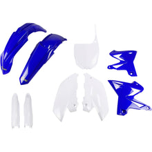 UFO Plastics Body Kit - Blue/White for Yamaha YZ 125/250 [MPN: YAKIT312F@999]_1645041