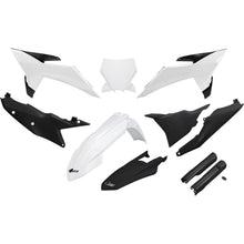 UFO Plastics Body Kit - White/Black for KTM SX/SX-F '25 [MPN: KTKIT532F@222]_1727664