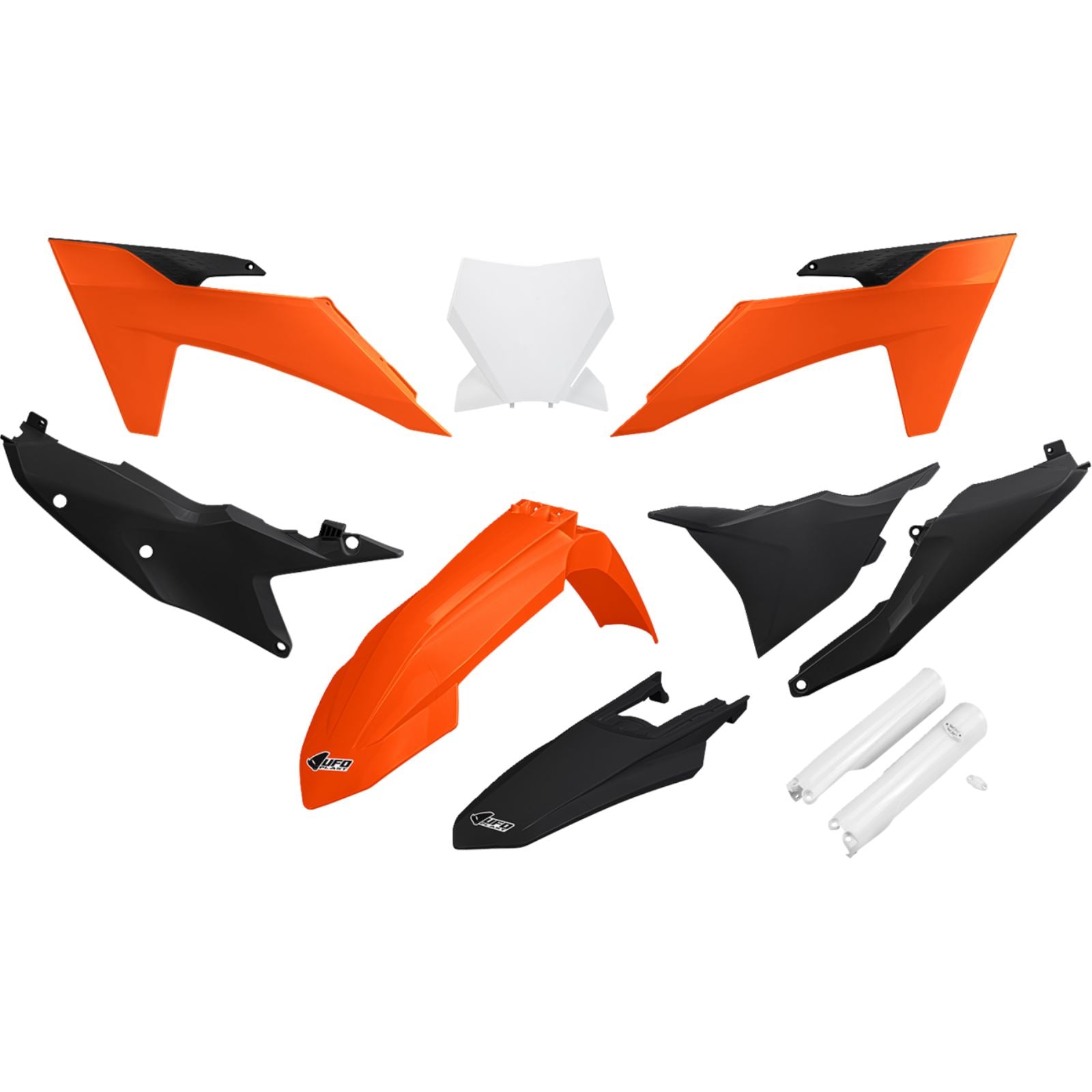 UFO Plastics Body Kit - Orange/Black for KTM - SX/SX-F '23-'24 [MPN: KTKIT529F@111]_1645044